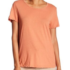 James Perse Palm Tree Graphic Tee Adobe 3/L